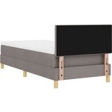  vzmetnica s škatlo z vzmetnico Taupe 100x200 cm Tkanina, (22082851) | Shoptok.si