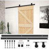  Klizna vrata s priborom za montažu 80 x 210 cm masivna borovina | shoptok.hr