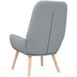  Fotelja za opuštanje svijetlo siva tkanina | shoptok.hr