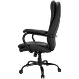 MID.YOU Pisarniški Stol Relax Xxl B, Pu, Črna | Shoptok.si