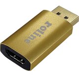 Roline 12.03.3158 adapter [1x muški konektor displayport - 1x ženski konektor HDMI] zlatna Cijene