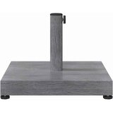  Baza za suncobran Tamno siva drvenasta 45 x 45 x 31,5 cm | Eponuda.com