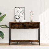  Konzolni stol boja hrasta 100 x 35 x 74 5 cm konstruirano drvo | shoptok.hr