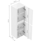 MID.YOU SREDNJE VISOKA OMARA 35,2/112,2/30,1 cm | Shoptok.si