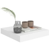  Plutajuće zidne police 4 kom bijele 23 x 23 5 x 3 8 cm MDF | shoptok.hr