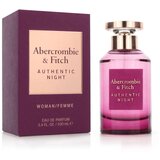 Parfem za žene Abercrombie &amp Fitch EDP Authentic Night Woman 100 ml | shoptok.hr