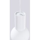 Sollux Obesna svetilka HALO 1 bela, (5000352184) | Shoptok.si