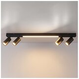 Brilagi LED spot svetiljka SELE 4xGU10/30W/230V + LED/25W crna | Eponuda.com