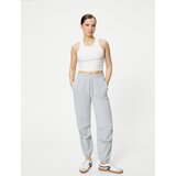 Koton Jogger Trousers Tie Waist Pocket Elastic Cuffs | Shoptok.si
