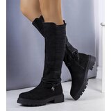 Gemre Black insulated boots Leale Cijene