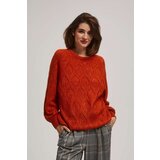 Marisse Openwork Orange Sweater Cijene