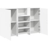  Recepcijski stol bijeli 155x50x103,5 cm od konstruiranog drva | Eponuda.com