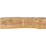 vidaXL Mizna plošča 180x40x2,5 cm naraven rob trden mangov les | Shoptok.si