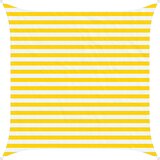  Jedro za sunce Žuta i bijela 2,5 x 2,5 m 100% poliester Oxford | Eponuda.com