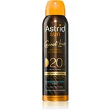 Astrid Sun Coconut Love suho olje za sončenje SPF 20 s srednjo UV zaščito 150 ml