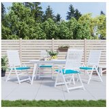 vidaXL Jastuci za vrtne stolice 4 kom tirkizni 50x50x3 cm od tkanine Cijene
