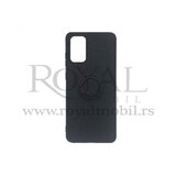  silikonska futrola kolor sa prstenom za xiaomi redmi note 9 5G 2021 crna Cene