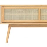 Unique Furniture TV omarica v hrastovem dekorju v naravni barvi 150x50 cm Barrali – | Shoptok.si