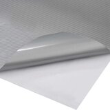  Folije za automobil 2 kom 4D srebrne 100 x 150 cm + 50 x 150 cm | shoptok.hr