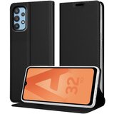 Cadorabo Case, združljiv s Samsungom v elegantnem črnem - zaščitnem pokrovu z magnetnim zapiranjem, stoječo funkcijo in režo za kartico, (20694376) | Shoptok.si