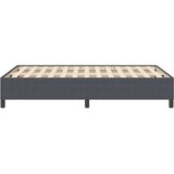 vidaXL Okvir postelje Temno siva Trden les 140 x 190 cm | Shoptok.si