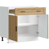  Donji kuhinjski ormarić Porto boja hrasta konstruirano drvo | shoptok.hr