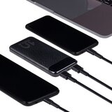 Rivacase zunanja baterija powerbank 10.000 mah va2540 quick charge / pd 20w z lcd-jem črn | Shoptok.si