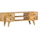 TV omarica 110x35x40 cm trden mangov les | Shoptok.si