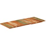  Pravokutna stolna ploča 60 x 140 cm 25 - 27 mm obnovljeno drvo | shoptok.hr