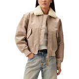 Calvin Klein Jeans Jakne SATIN AVIATOR J20J224115 Bež | Shoptok.si