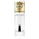 Eveline Cosmetics Nail Therapy Professional nadlak za nohte 2 v 1 8 ml | Shoptok.si