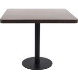 Bistro stol tamnosmeđi 80 x 80 cm MDF | Eponuda.ba
