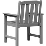  Vrtne blagovaonske stolice 6 kom Svijetlosiva 65.5x55.5x88 cm HDPE | shoptok.hr