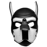Master Series Spike Puppy BDSM Hood - Black/White | shoptok.hr