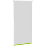 vidaXL Rolo zatemnjena listi zeleni 70x150 cm tkanina širina 65,7 cm | Shoptok.si