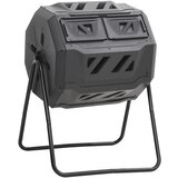 vidaXL Vrtna posuda za kompost crna 73 x 64 x 95 cm 160 L Cijene
