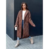 DStreet Płaszcz pikowany damski TRENDIFY brązowy Cene
