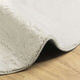  Tepisi Krem Vuna 140 x 200 cm Ukrasni umetci Tepih Valoviti | shoptok.hr