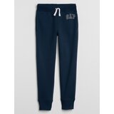 GAP Blue Boys' Sweatpants Logo camo print pull-on joggers | ePonuda.com