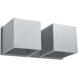  Stenska svetilka QUAD 2 siva, (21347310) | Shoptok.si