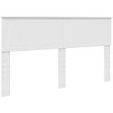  Konstrukcija postelje Bela 160 x 200 cm Masivno borovo les, (5000103318) | Shoptok.si