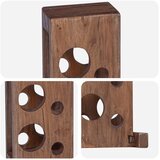  Stalak Smeđa 20 x 25 x 100 cm Čvrsto mahagonijsko drvo | shoptok.hr