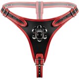 EasyToys - trostruki strap-on dildo (crni) | shoptok.hr