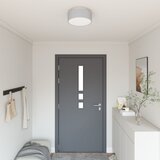 vidaXL Siva Tkanina Ø30 x 13.5 cm Ugradna kupolasta svjetla Kružna Cijene