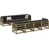  9-dijelni set vrtnih sofa od impregnirane borovine | shoptok.hr