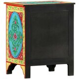 vidaXL ručno obojeni noćni ormarić 40 x 30 x 50 cm masivno drvo manga | shoptok.hr
