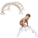 Monkey Gym Lesena gugalnica Lama - bela, (5000077006) | Shoptok.si