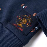  Dječja topla majica modra prošarana 92 | shoptok.hr