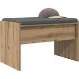 Klupa za hodnik s jastukom Umjetnički hrast 63 x 38 x 40 cm | Eponuda.ba