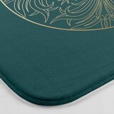 Douceur d intérieur Turkizna kopalniška preproga 45x75 cm Ginkoblue – | Shoptok.si
